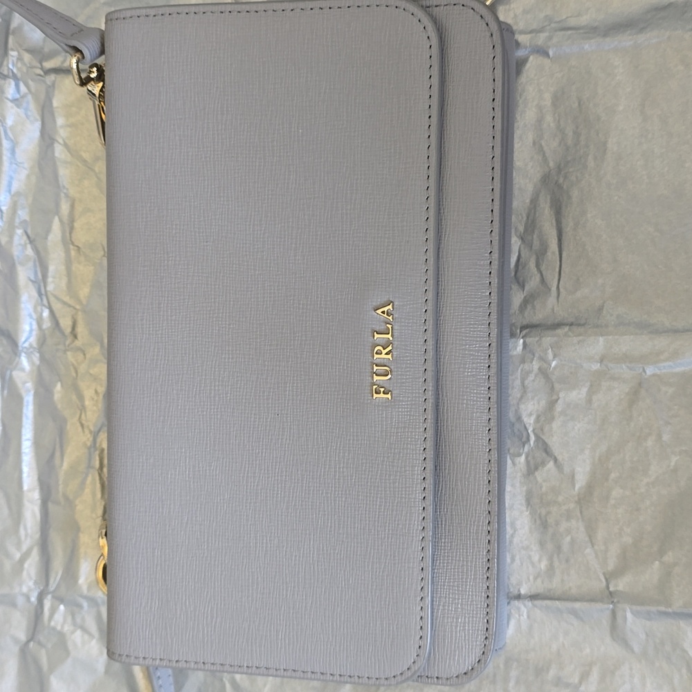 Furla Gray Crossbody Bag - Picture 3 of 16